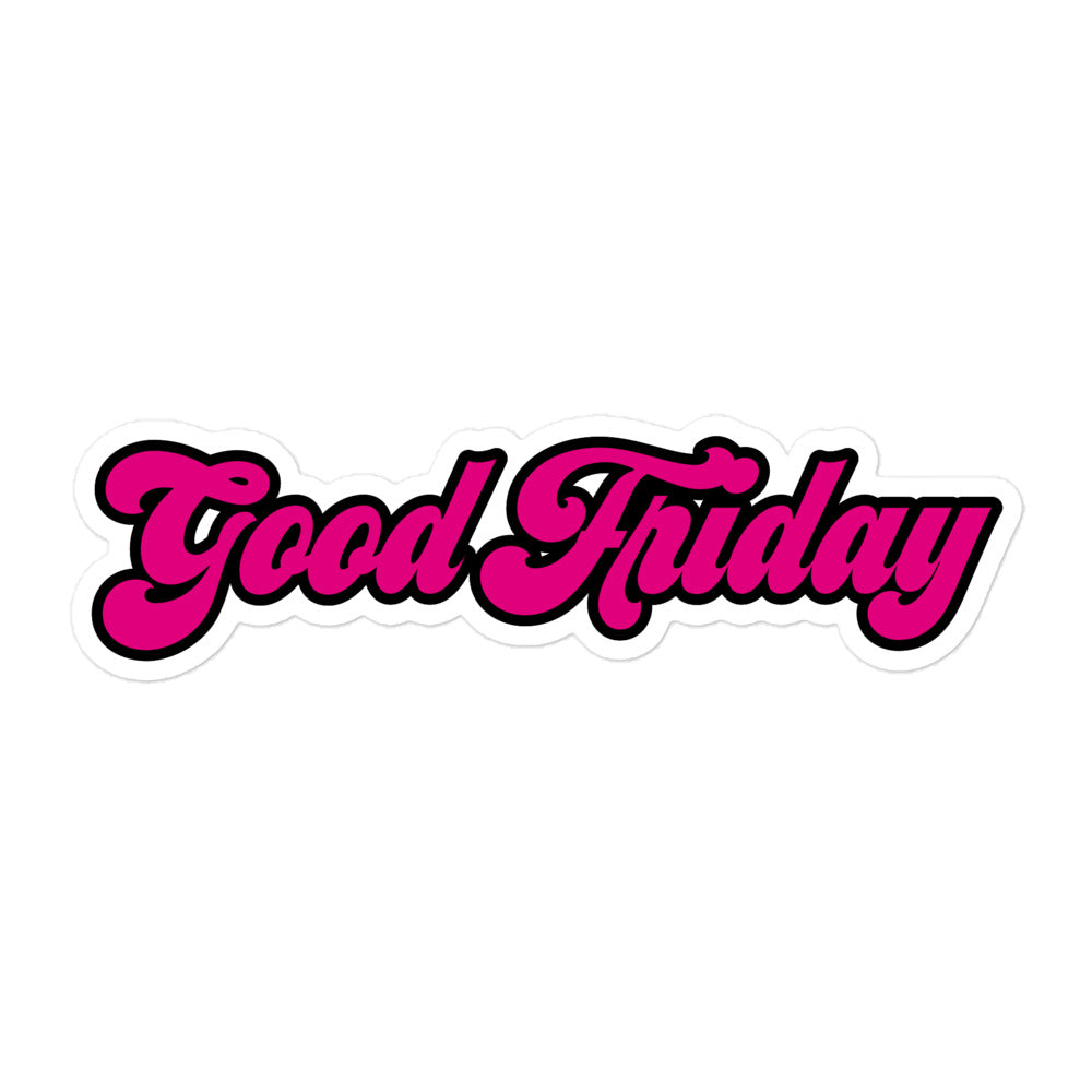 Good Friday Decal