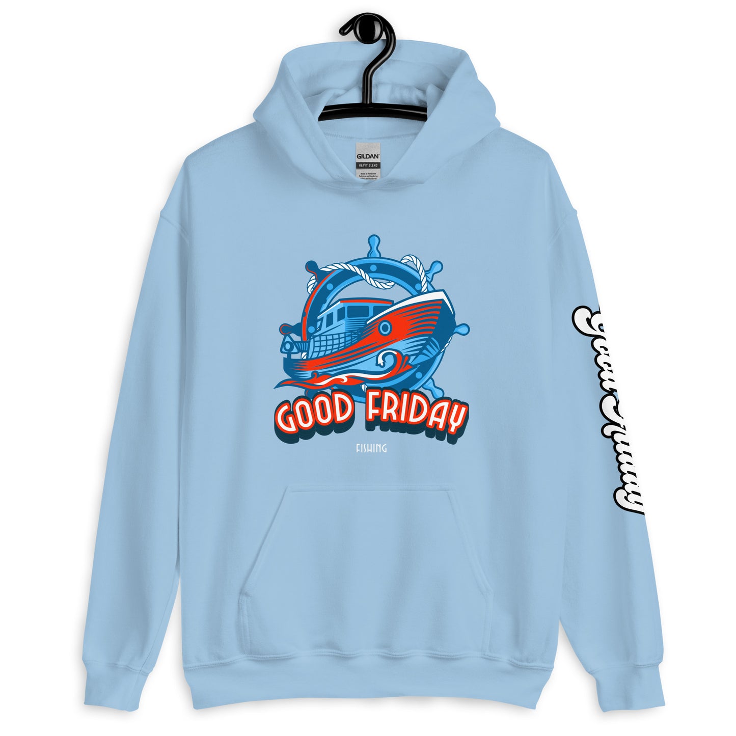 Good Friday Fishing Hoodie