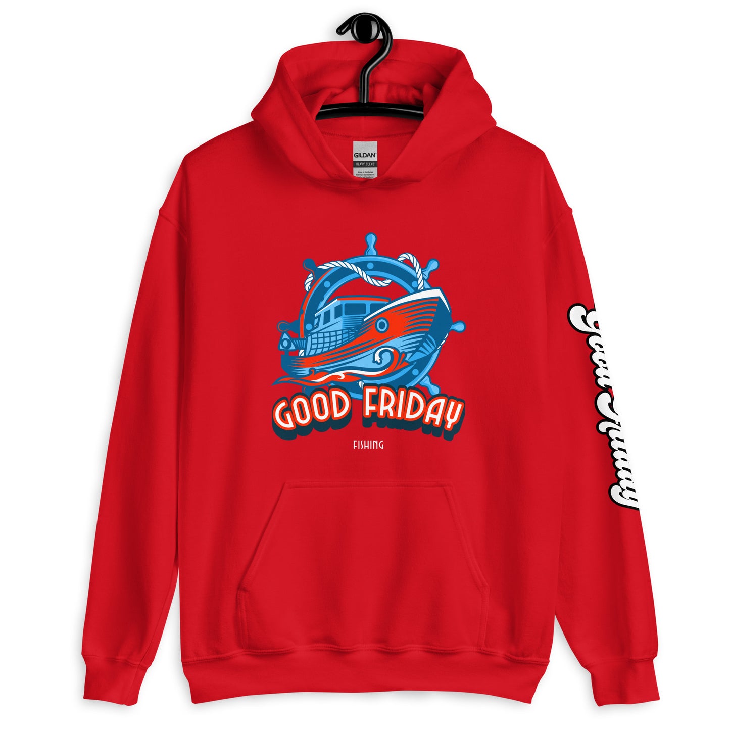 Good Friday Fishing Hoodie