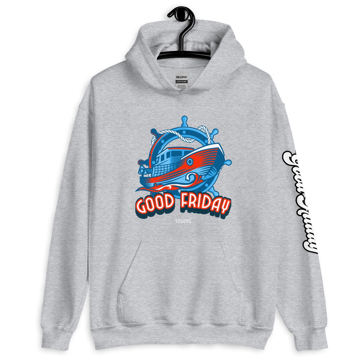 Good Friday Fishing Hoodie