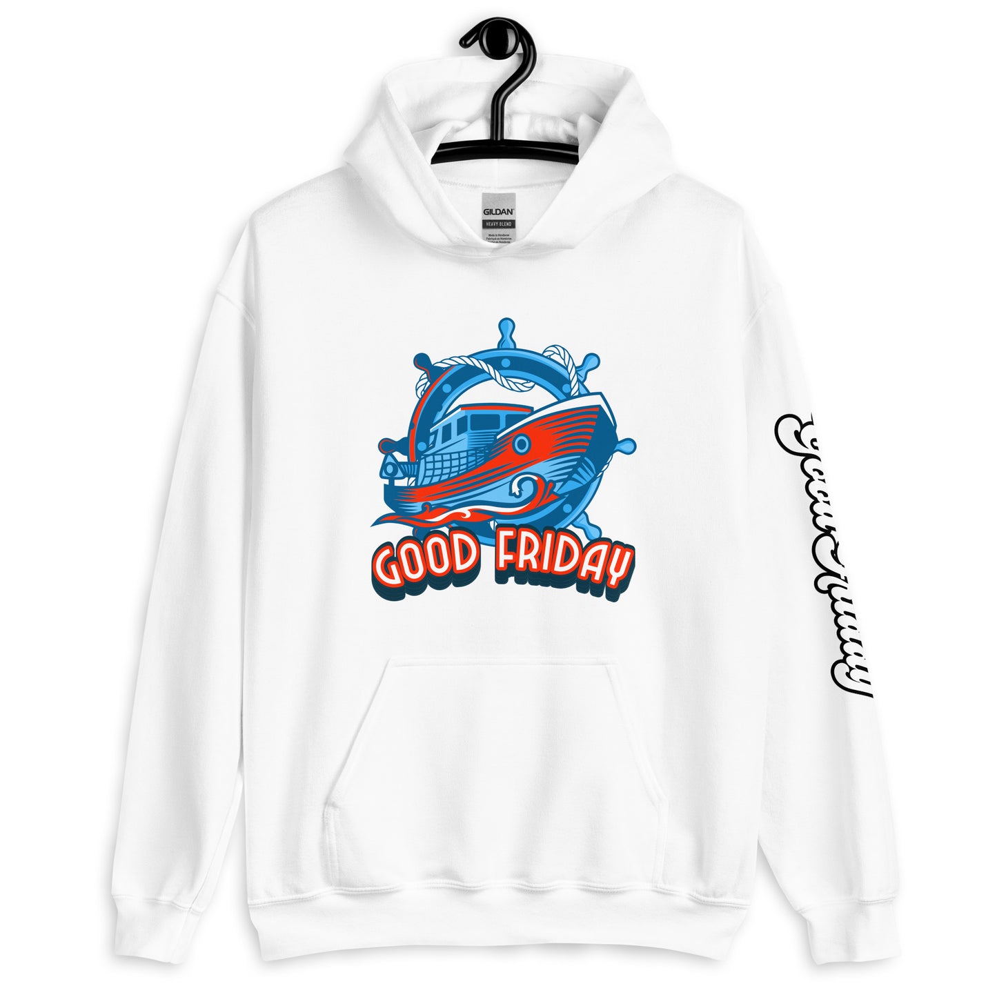 Good Friday Fishing Hoodie