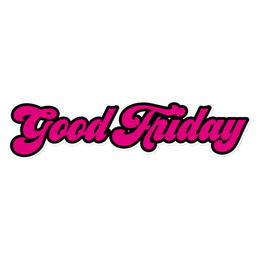 Good Friday Decal